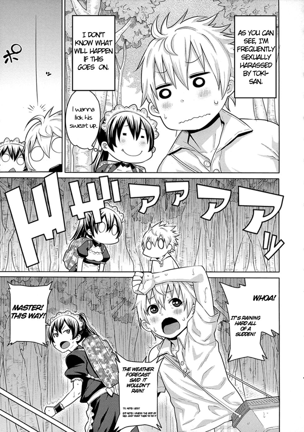 Hentai Manga Comic-Maid x4-Chapter 2-3